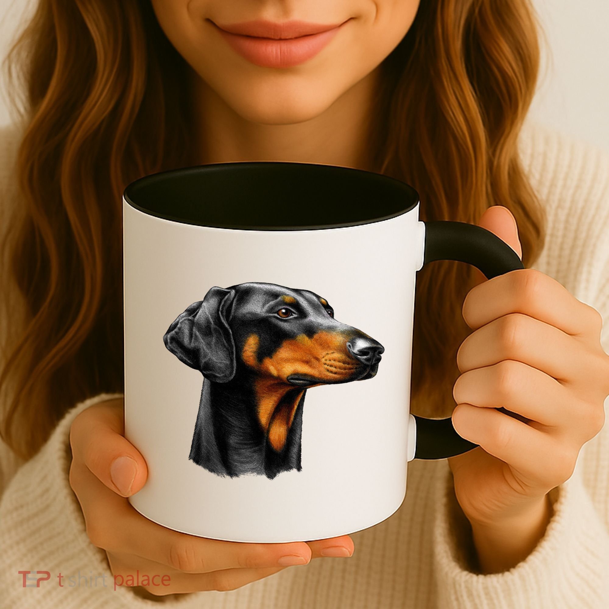 Doberman Dog Coffee Mug