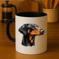 Doberman Dog Coffee Mug thumb 4