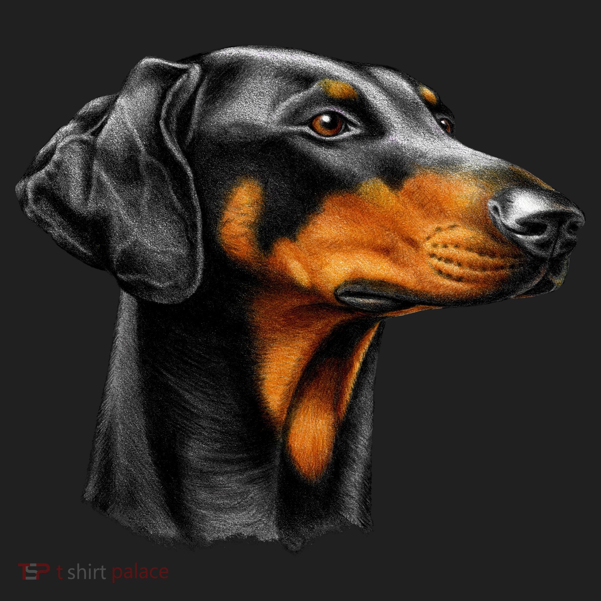 Doberman Dog Tumbler