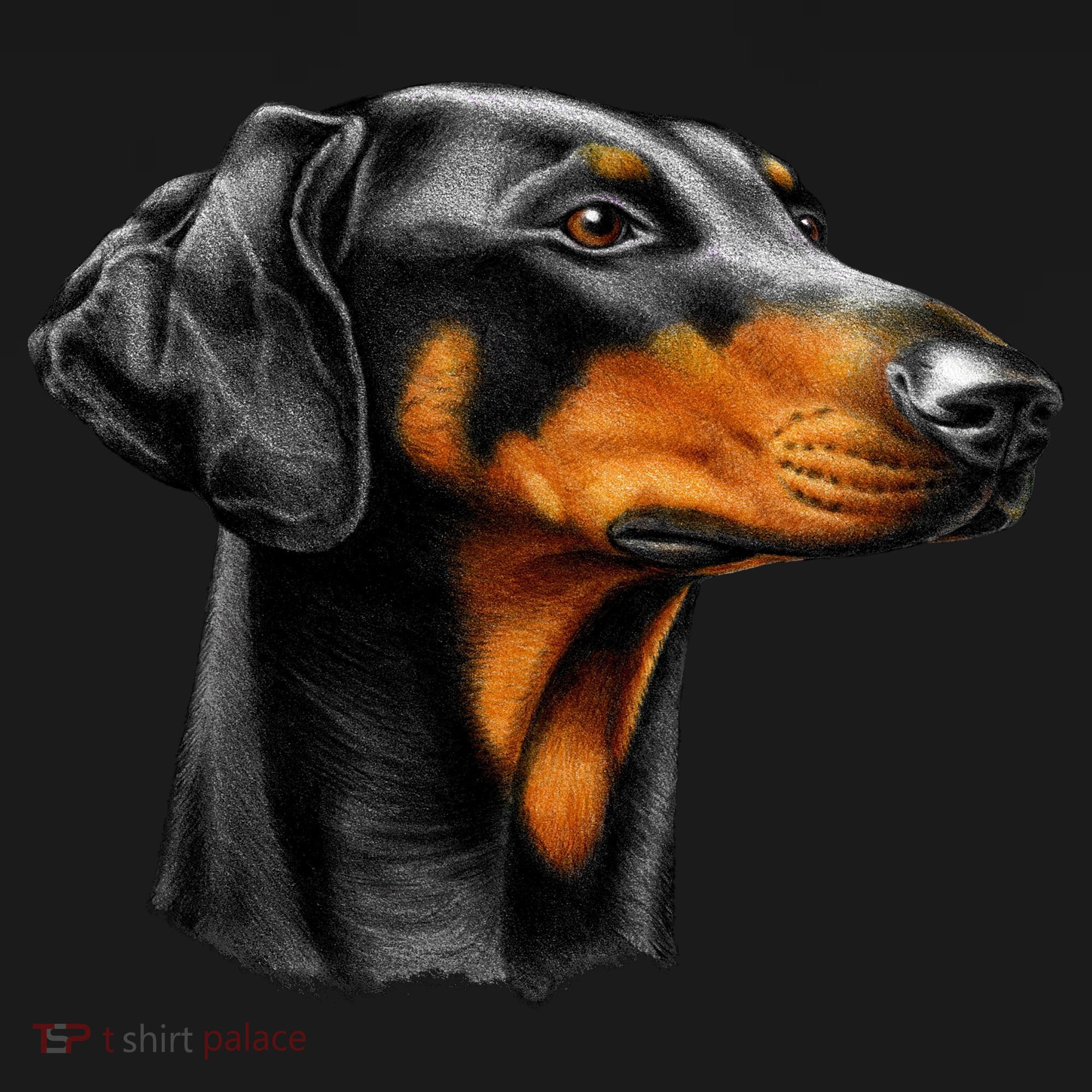 Doberman Dog Ornament