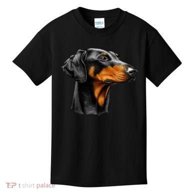 Doberman Dog Kids T-Shirt