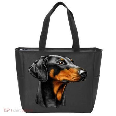 Doberman Dog Tote Bag
