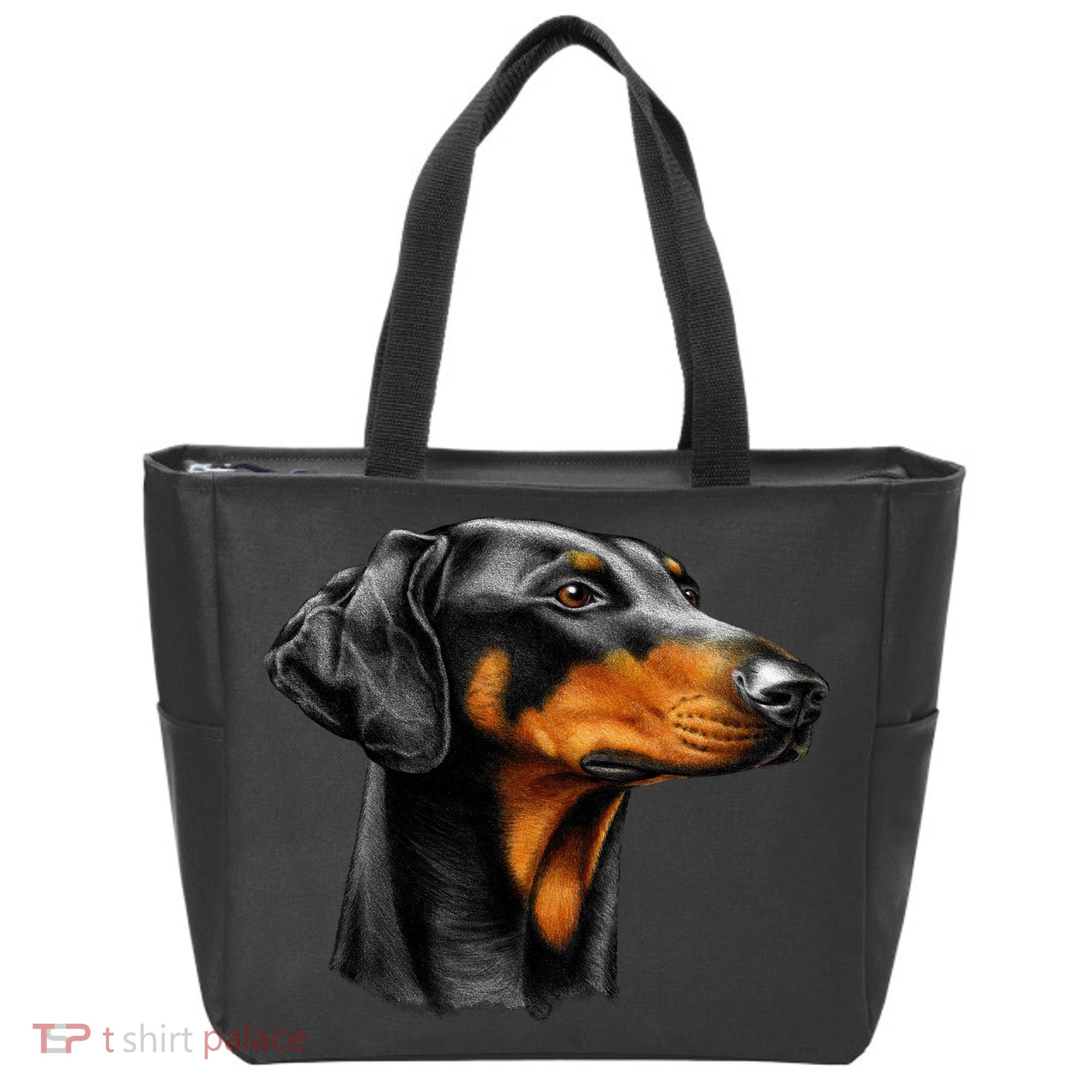 Doberman Dog Tote Bag