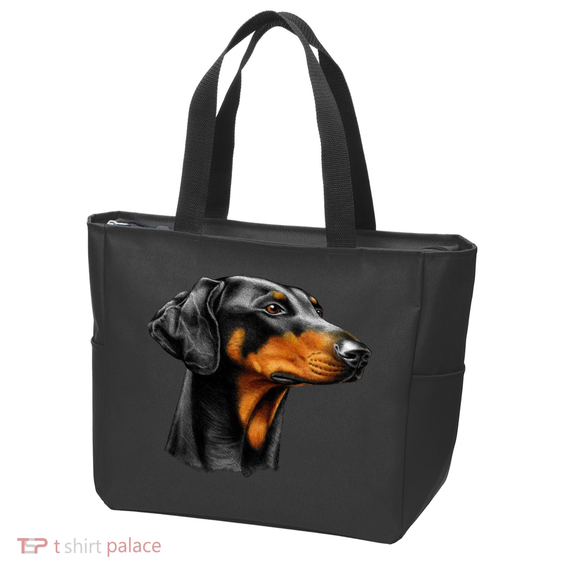 Doberman Dog Tote Bag
