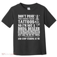 Dob't Panic I Have A Tattooed Toddler T-Shirt thumb 0