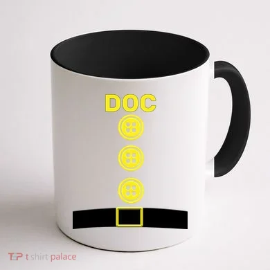 Doc Dwarf Halloween Costume Coffee Mug back