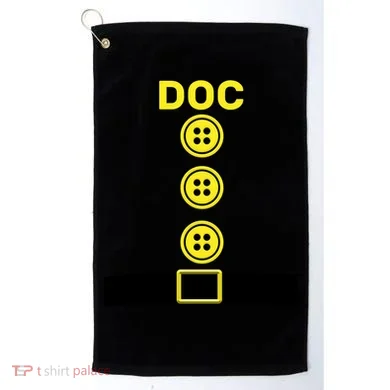 Doc Dwarf Halloween Costume Golf Towel