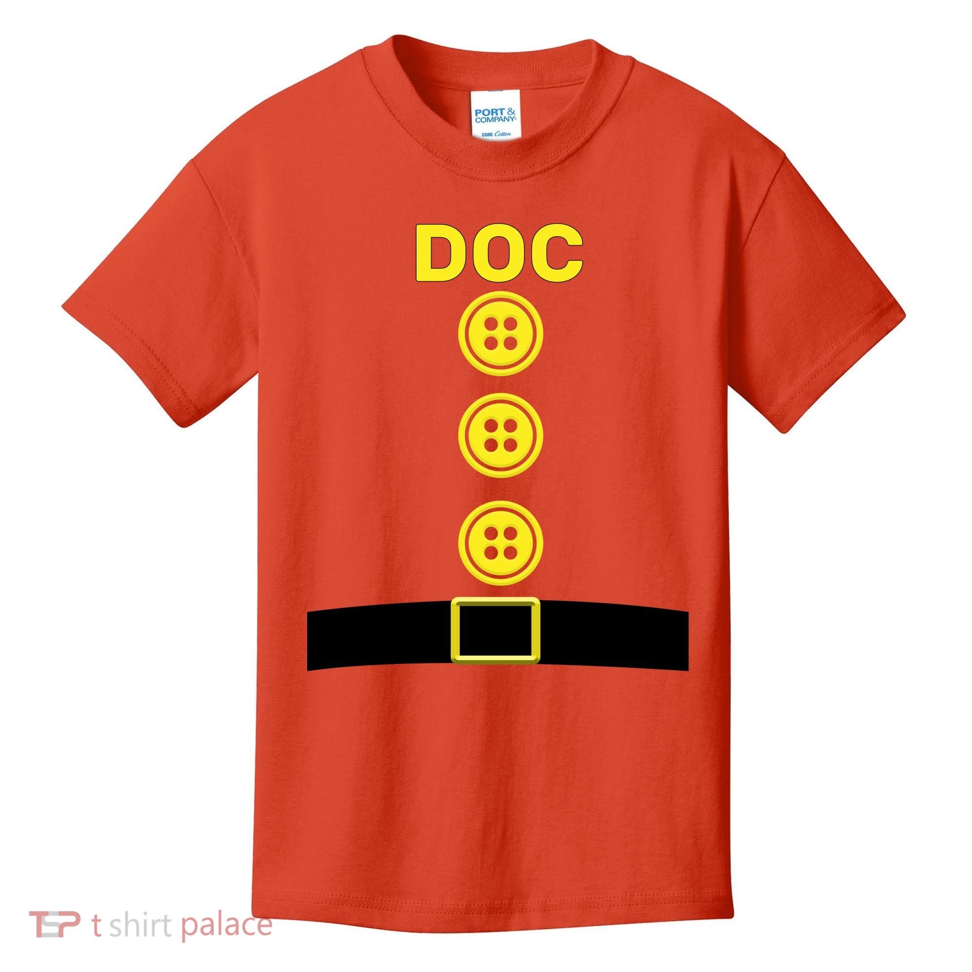 Doc Dwarf Halloween Costume Kids T-Shirt