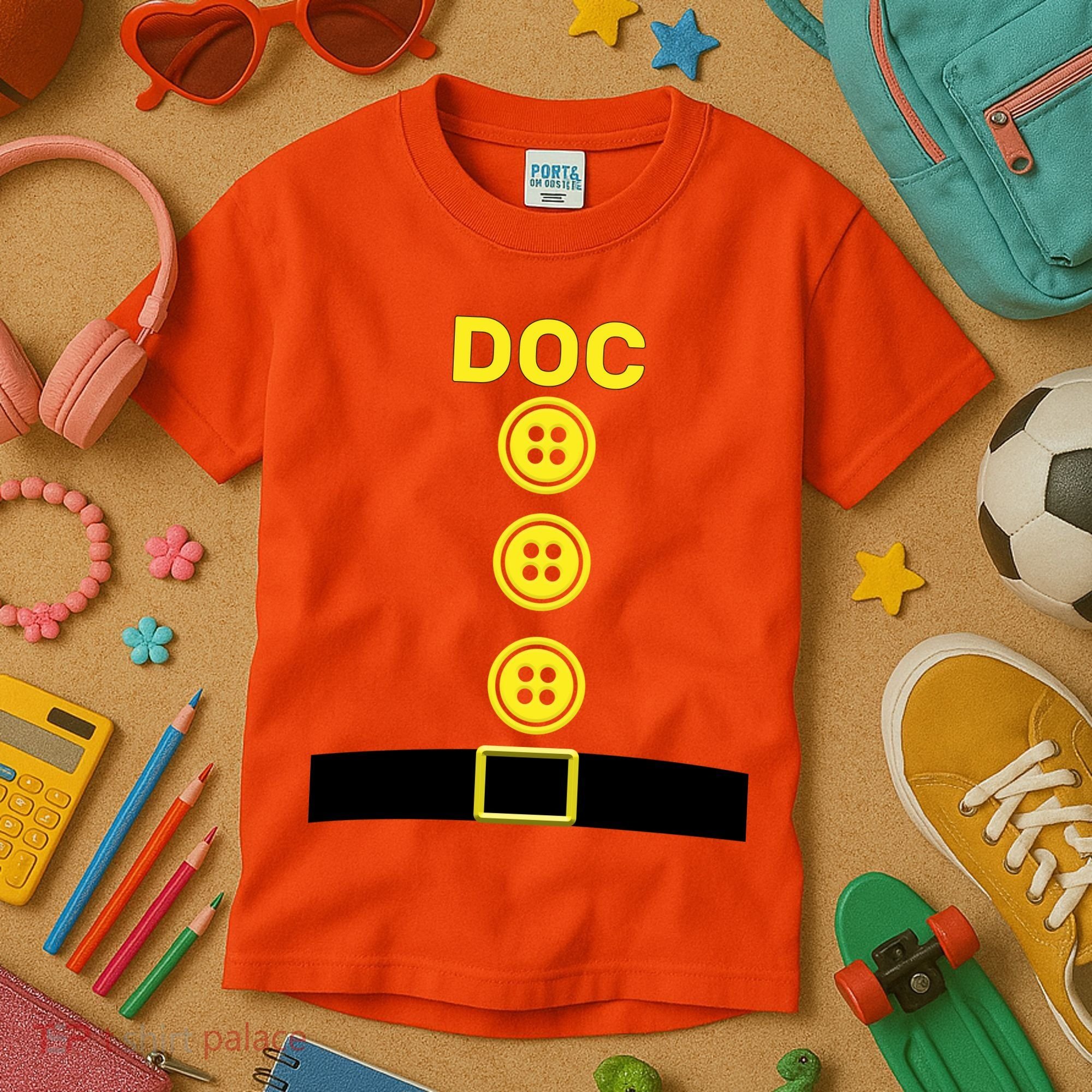 Doc Dwarf Halloween Costume Kids T-Shirt