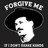 Doc Holiday I Don't Shake Hands Women's Sweatshirt thumb 2