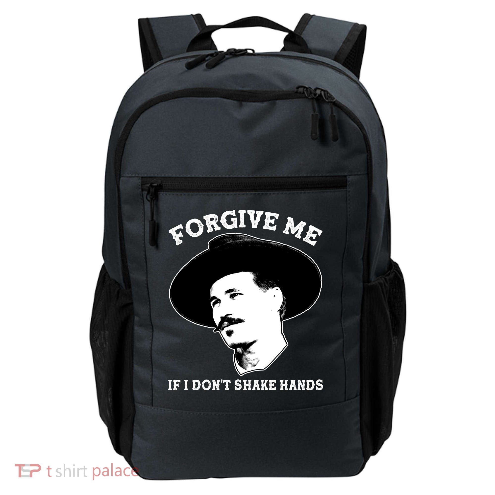 Doc Holiday I Don't Shake Hands Backpack