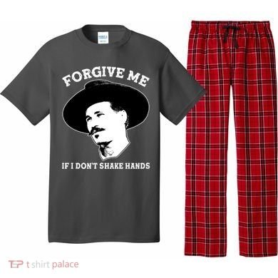 Doc Holiday I Don't Shake Hands Pajama Set