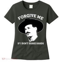 Doc Holiday I Don't Shake Hands Women's T-Shirt thumb 0
