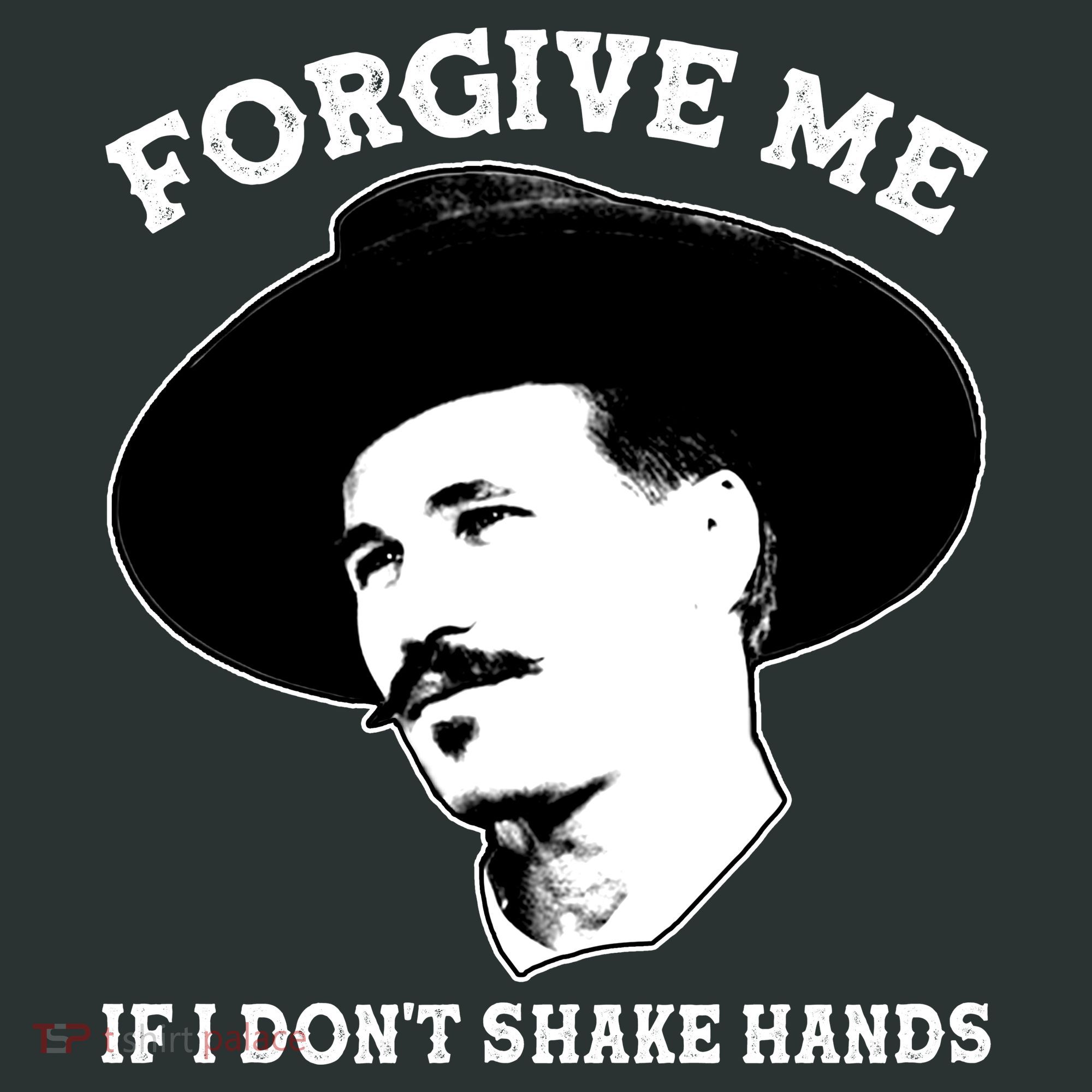 Doc Holiday I Don't Shake Hands Kids Sweatshirt