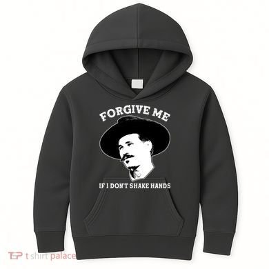 Doc Holiday I Don't Shake Hands Kids Hoodie