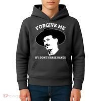 Doc Holiday I Don't Shake Hands Kids Hoodie thumb 4