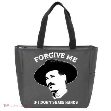 Doc Holiday I Don't Shake Hands Bag