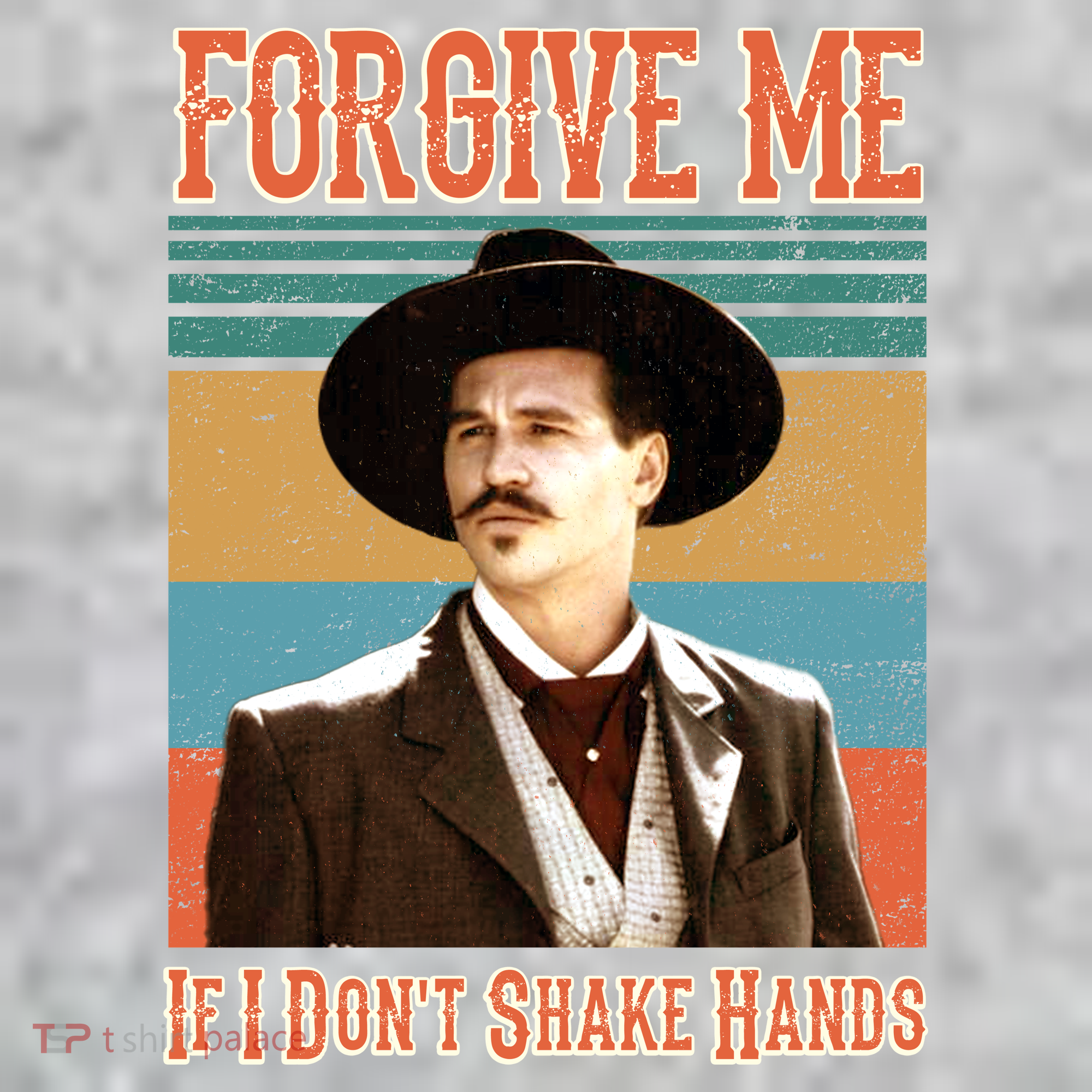 Doc Holliday Forgive Me If I Don't Shake Hands Kids Hoodie