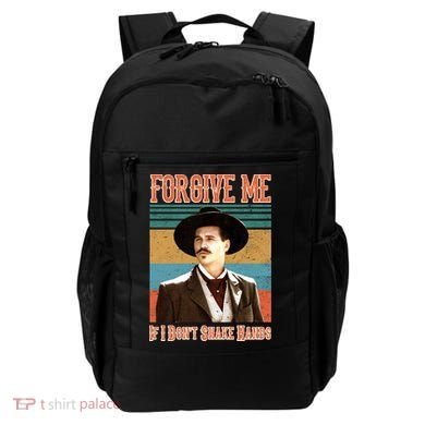 Doc Holliday Forgive Me If I Don't Shake Hands Backpack
