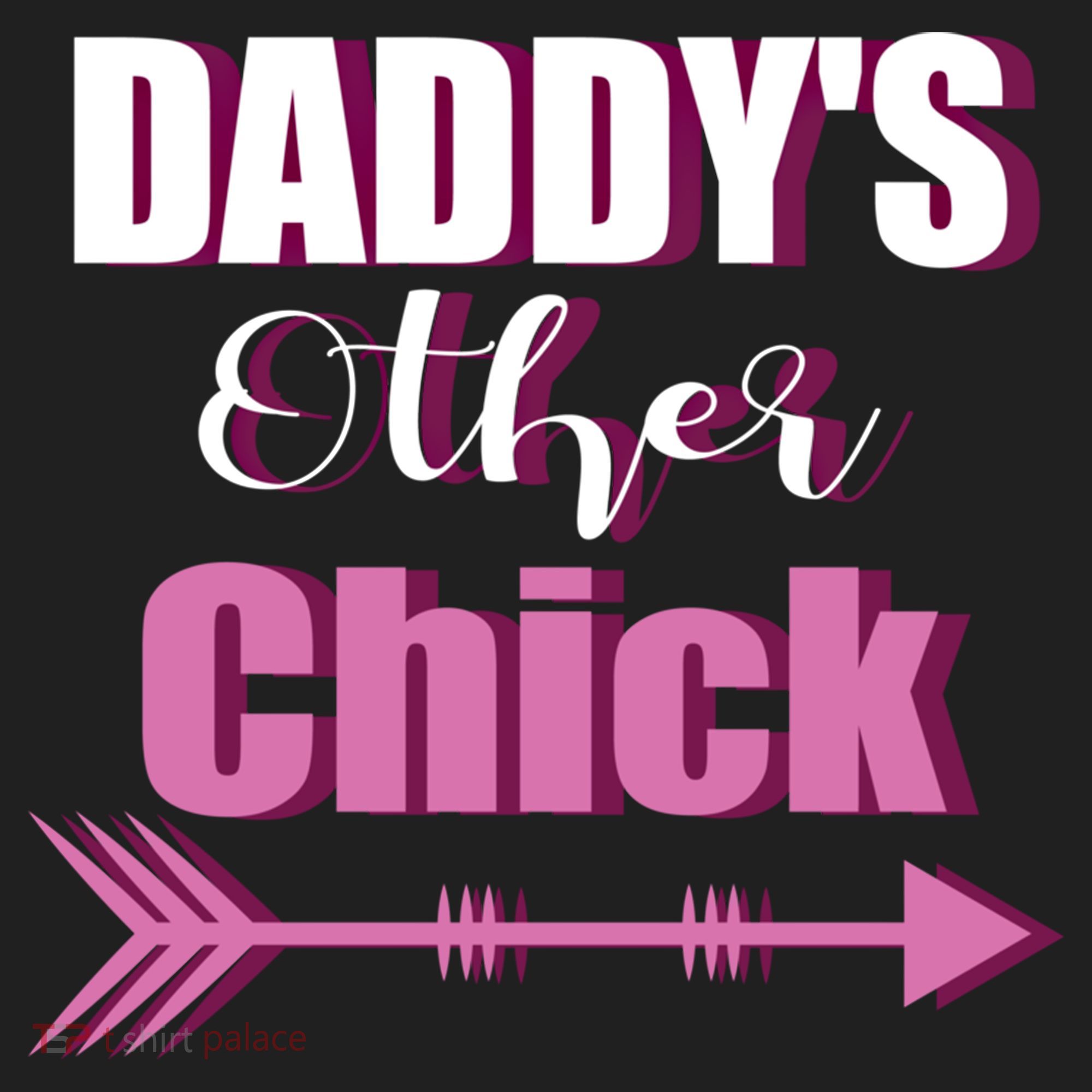 Daddy's Other Chick Naughty Son Or Daughter Cool Gift Golf Towel