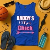 Daddy's Other Chick Naughty Son Or Daughter Cool Gift Tank Top thumb 4