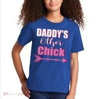 Daddy's Other Chick Naughty Son Or Daughter Cool Gift Kids T-Shirt thumb 2