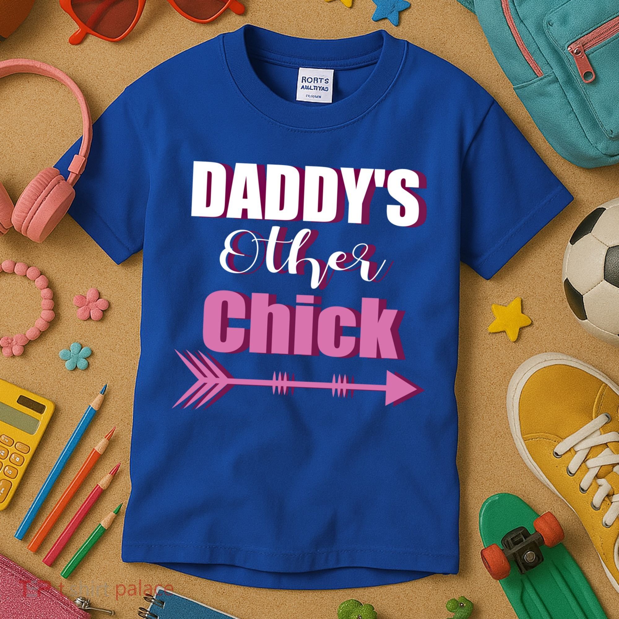 Daddy's Other Chick Naughty Son Or Daughter Cool Gift Kids T-Shirt