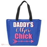 Daddy's Other Chick Naughty Son Or Daughter Cool Gift Tote Bag thumb 0