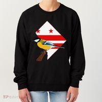 District Of Columbia Us Flag State Bird Women's Sweatshirt thumb 0
