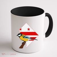 District Of Columbia Us Flag State Bird Coffee Mug thumb 1