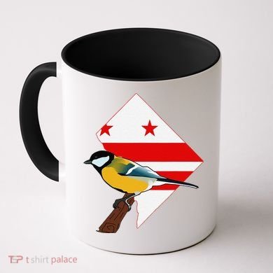 District Of Columbia Us Flag State Bird Coffee Mug
