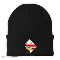 District Of Columbia Us Flag State Bird Beanie thumb 0