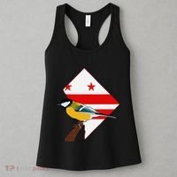 District Of Columbia Us Flag State Bird Women's Tank Top thumb 3