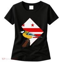 District Of Columbia Us Flag State Bird Women's T-Shirt thumb 0