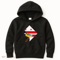 District Of Columbia Us Flag State Bird Kids Hoodie thumb 0