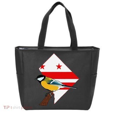 District Of Columbia Us Flag State Bird Tote Bag