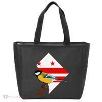 District Of Columbia Us Flag State Bird Tote Bag thumb 0