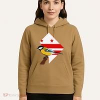 District Of Columbia Us Flag State Bird Hoodie thumb 5