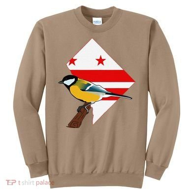 District Of Columbia Us Flag State Bird Sweatshirt