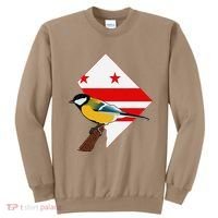 District Of Columbia Us Flag State Bird Sweatshirt thumb 0