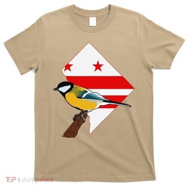 District Of Columbia Us Flag State Bird T-Shirt