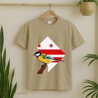 District Of Columbia Us Flag State Bird T-Shirt thumb 2