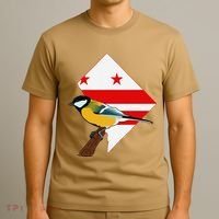 District Of Columbia Us Flag State Bird T-Shirt thumb 3