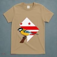 District Of Columbia Us Flag State Bird T-Shirt thumb 5