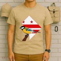 District Of Columbia Us Flag State Bird T-Shirt thumb 6