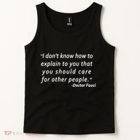 Doctor Fauci Quote Tank Top thumb 2