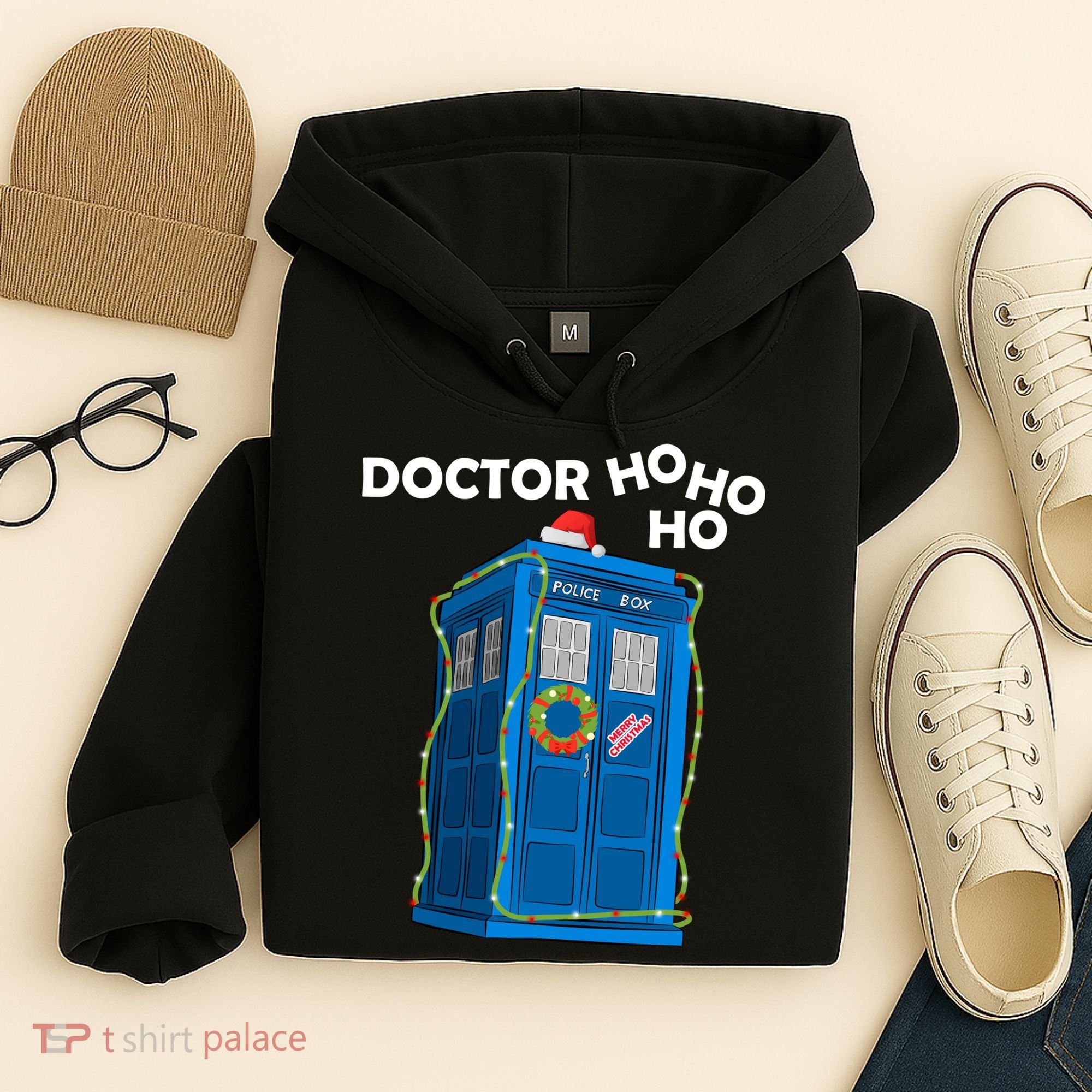 Doctor Ho Ho Ho Funny Christmas Hoodie