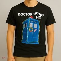Doctor Ho Ho Ho Funny Christmas T-Shirt thumb 3