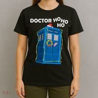 Doctor Ho Ho Ho Funny Christmas T-Shirt thumb 4