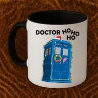 Doctor Ho Ho Ho Funny Christmas Coffee Mug thumb 2